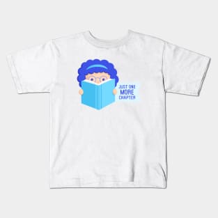 Just One More Chapter Kids T-Shirt